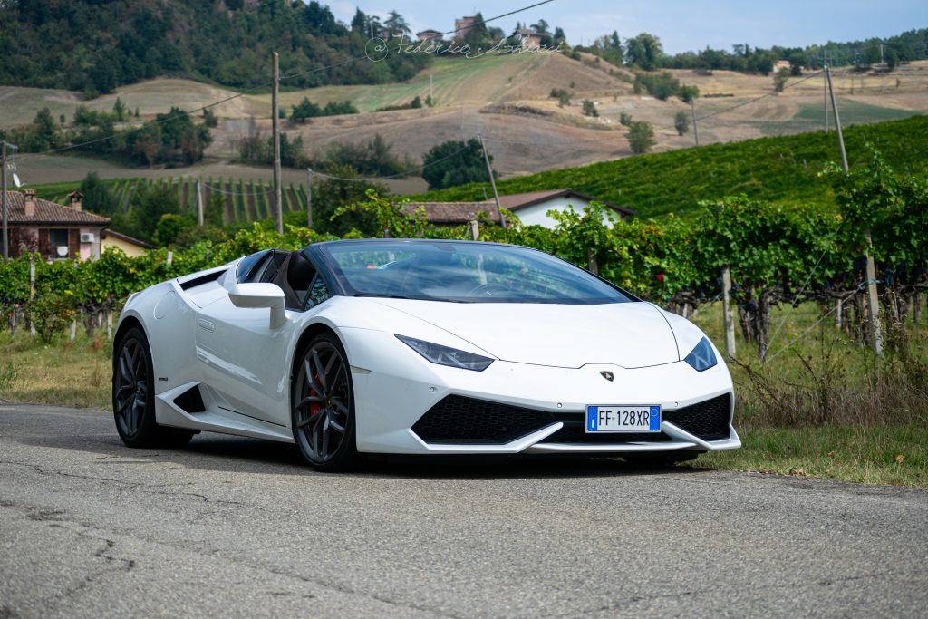 Lamborghini test drive