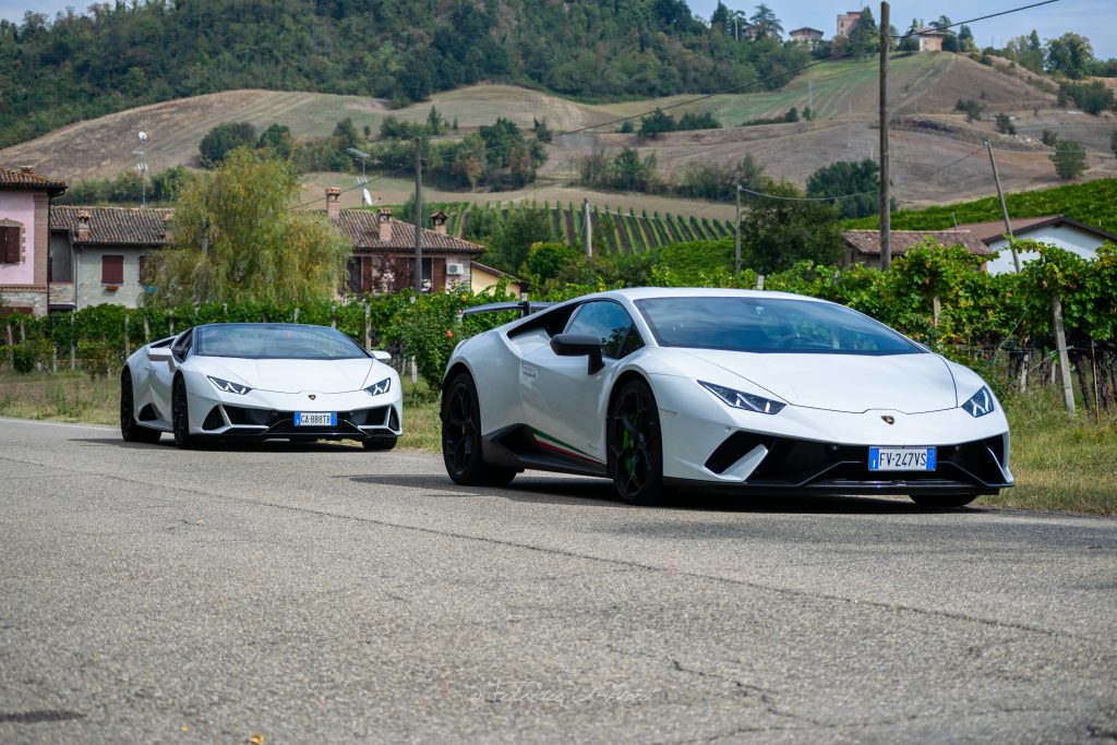 Lamborghini test drive